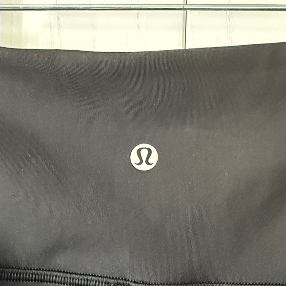 Lululemon Wunder Under High-Rise Tight *Shine size 12 black workout gym RARE - Picture 5 of 9